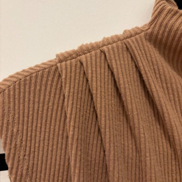 Nation Los Angeles ribbed mock neck maxi dress size small - Picture 3 of 5